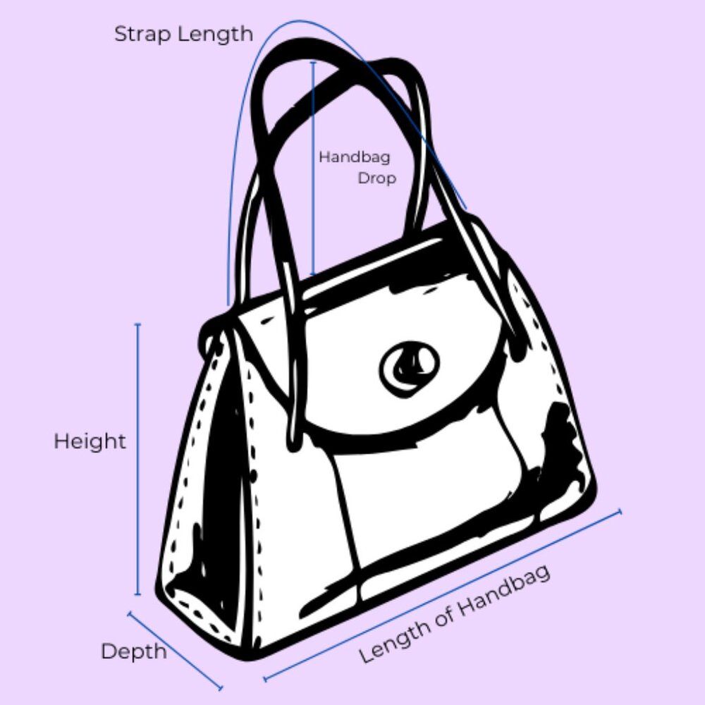 Measurement for Handbag